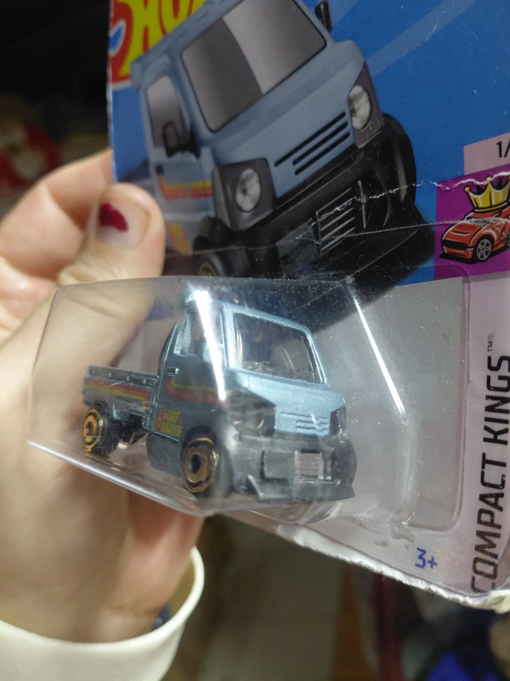 the Hot Wheels Mighty K from the 2024 Compact Kings series (Collector #21/250, 1